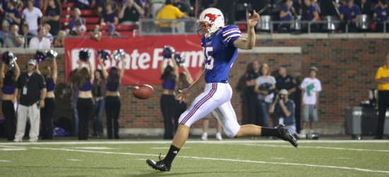 Thomas Morstead in action